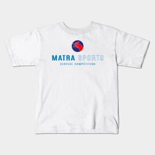 Matra Sports Service Competition logo 1973 Kids T-Shirt